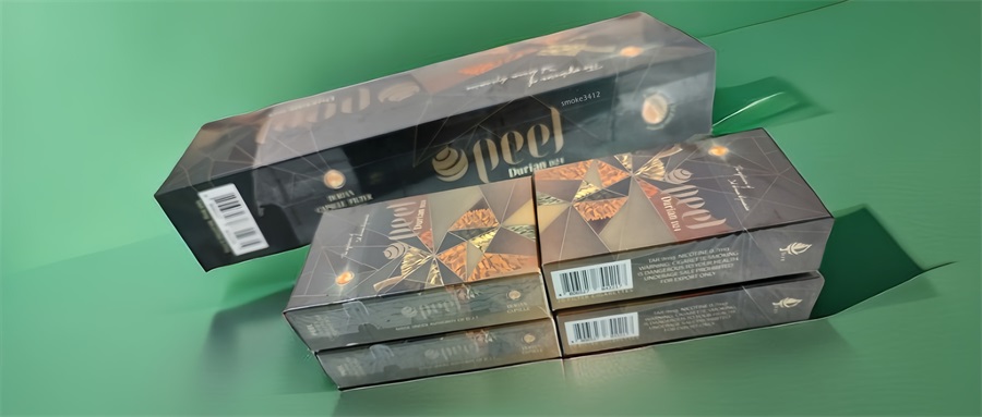 百乐 peel 代购榴莲味爆珠香烟：独特口感，浓郁榴莲香，免税店正品价格优惠