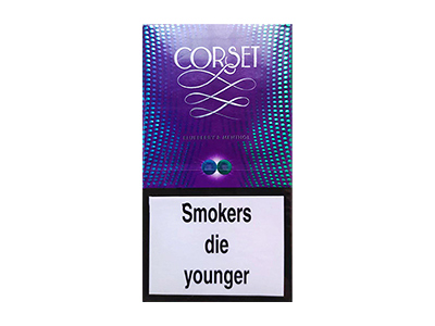 CORSET(蓝莓薄荷双爆珠)香烟介绍以及价格一览.
