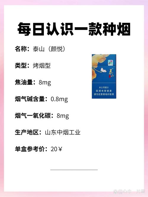 泰山(蓝颜悦)价格口感揭秘！