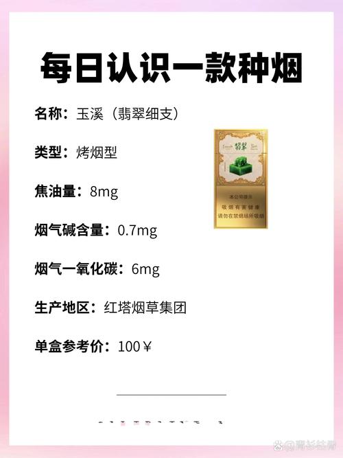 玉溪(细支)价格口感揭秘！