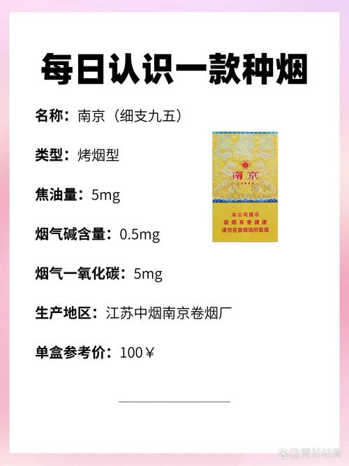 南京(九五细支3mg)价格口感揭秘！